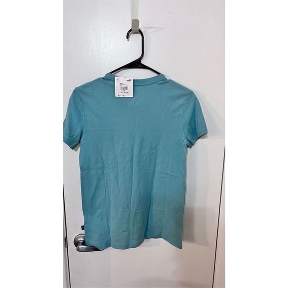 PUMA GREEN LOGO TEE SHIRT WOMENS SIZE XS NEW P1-145 - Picture 5 of 9